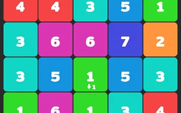 Merge Number Up game preview