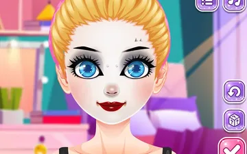 Blonde Sofia: Goth Makeover