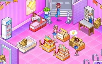 Supermarket Management Simulator