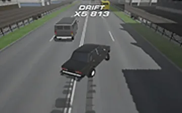 Russian Drift: Overtaking in the City