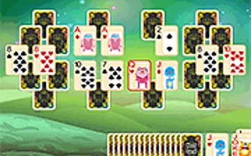 Alien Pyramid Solitaire