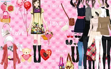 Time to Love Dressup game preview