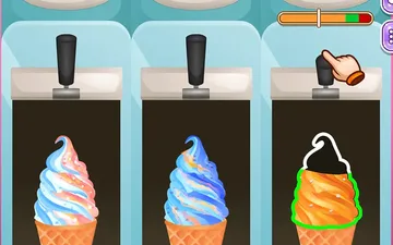 Blonde Sofia: Lab Ice Cream game preview