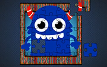 Cute Monsters Jigsaw game preview