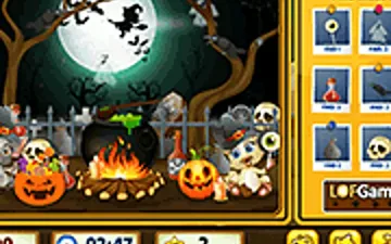 Halloween Hidden Objects Html5 game preview