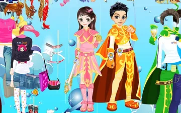 Magic Fighter Mir & Gaon Dress up game preview