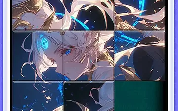 Galsliding Puzzle game preview