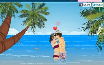 Kissing Selena It's very hot game preview