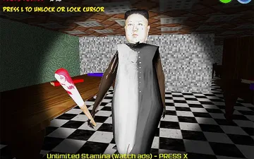 Kim Jong Un Granny in Minecraft World