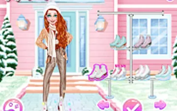 Princesses Ice Skating Fun game preview