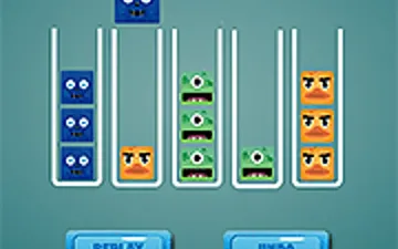 Monster Cube: Ball Sort