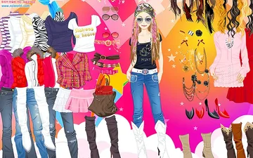 Rock Style Dress Up game preview