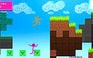 Stickman Parkour 2: Luck Block
