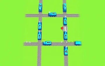 Railway Traffic Jam: Untangle the Trains game preview
