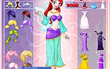 Glitter Fairy Princess Dress Up