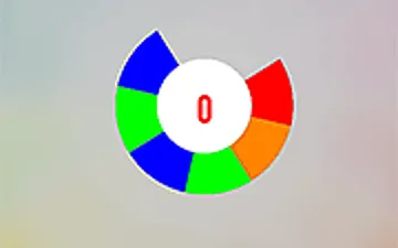 Rotating Wheel Game 2D