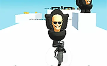 Skibidi Toilet Parkour Run