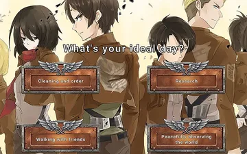 Who loves you from Attack on Titan?