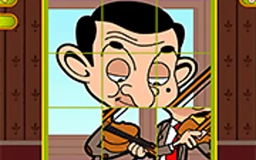 Mr Bean Sliding Puzzle