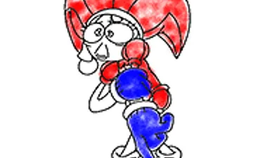 Digital Circus Coloring Adventure