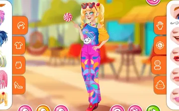Girly Quirky Look
