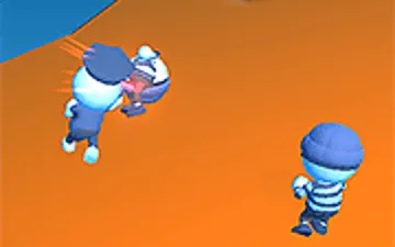 Robber vs Police officer: Fighting game preview