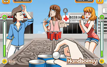 Beer Pong Girl HTML5