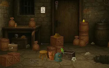 Escape From Grandma's Basement - Hidden Object