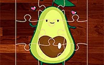 Jigsaw Puzzles: Avocado