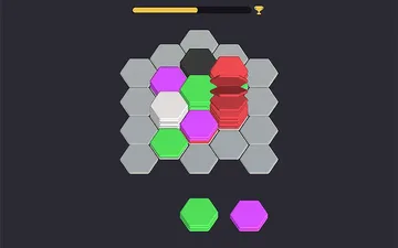 Sort the Colored Hexagons