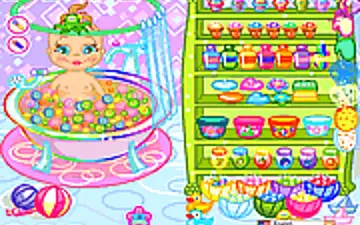 Baby Bathing Time to Sleep game preview