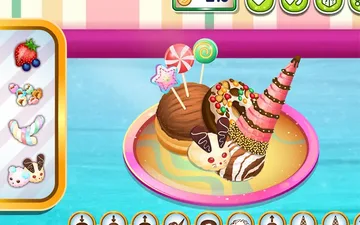 Ice Cream Donut game preview