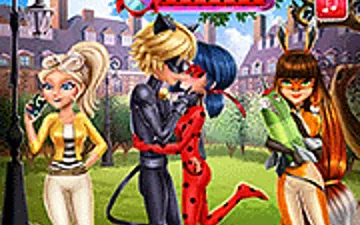 Miraculous Hero Kiss game preview