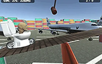 Skibidi Toilet Moto Bike Racing