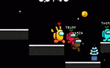 Among Us Space Run io