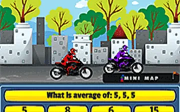 Bike Racing Math: Average