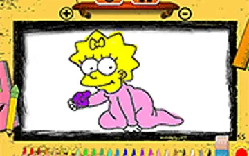 BTS Simpsons Coloring Book