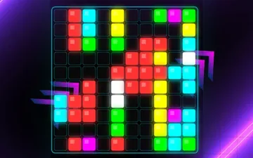 Neon Block Blast