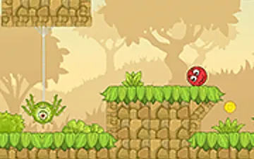 Red Bounce Ball 5: Jump Ball Adventure
