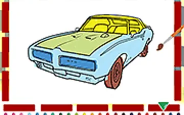 Hot Rod Coloring