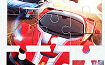 Racing Crash Jigsaw