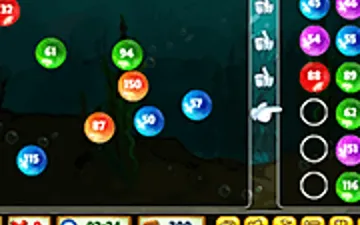 Missing Num Bubbles game preview