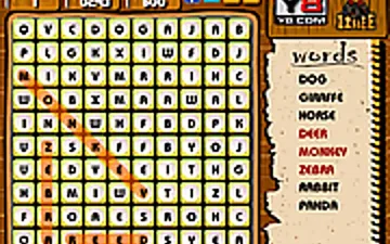Animal Word Search