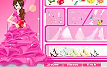 Glamour Bride Dress Up game preview