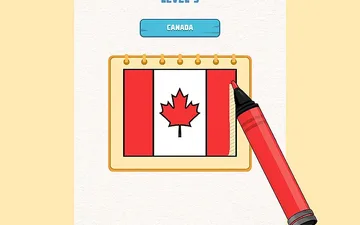 Flag Coloring Puzzle