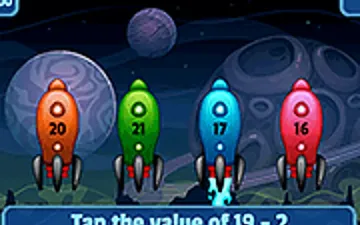 Math Rockets Subtraction