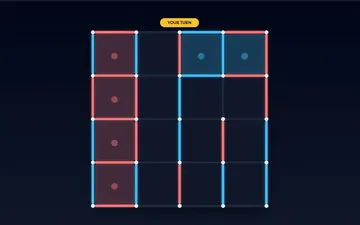 Play Dots and Boxes with Friends
