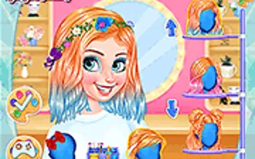 Princesses Color Splashes game preview