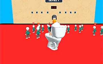 Skibidi Toilet Squid Game Red Light