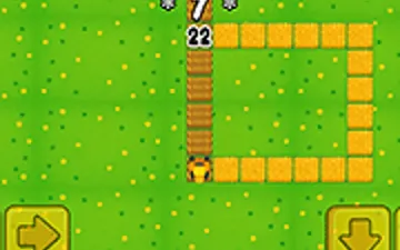 Harvester Cut Grass